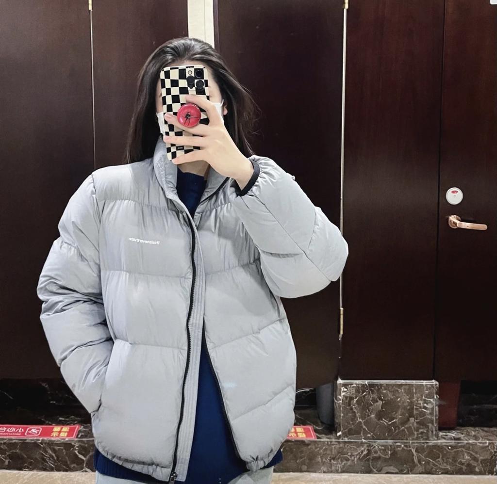 Осенне-зимний пуховик, женский короткий пуховик с вышивкой, утолщенный пуховик из белой утки