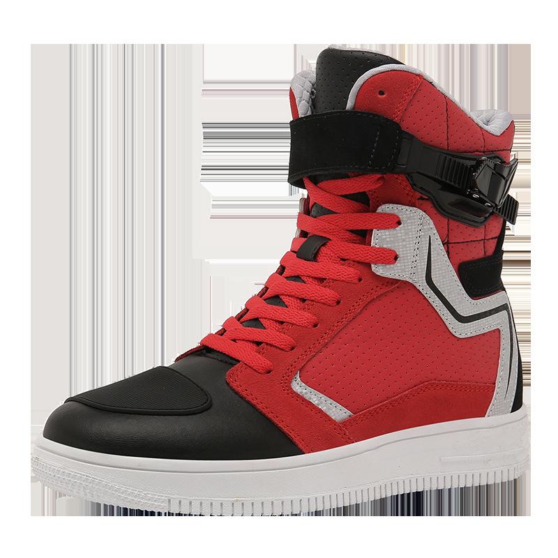 Мотоциклетная обувь Мотоциклетная обувь Мужская обувь для верховой езды Всесезонные внедорожные мотоциклетные ботинки Гоночные ботинки Всесезонное туристическое снаряжение для мотоциклистов