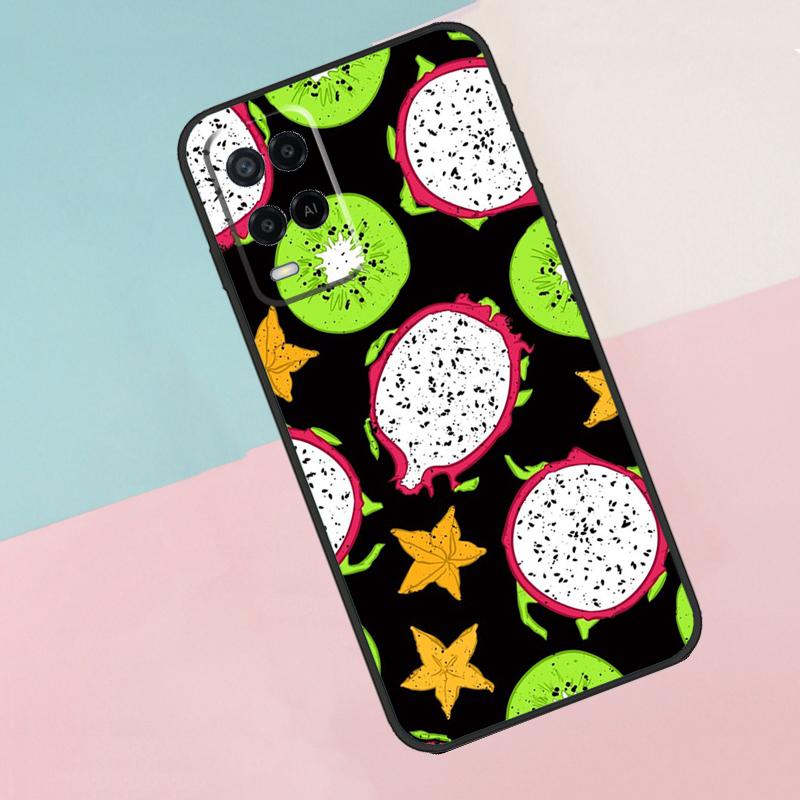 Тропический летний фрукт Лимон Для Oppo A17 A77 A60 A74 A94 A54 A18 A38 A58 A78 A98 A40 A80 A16 A76 A96 A15 A57S Чехол для телефона