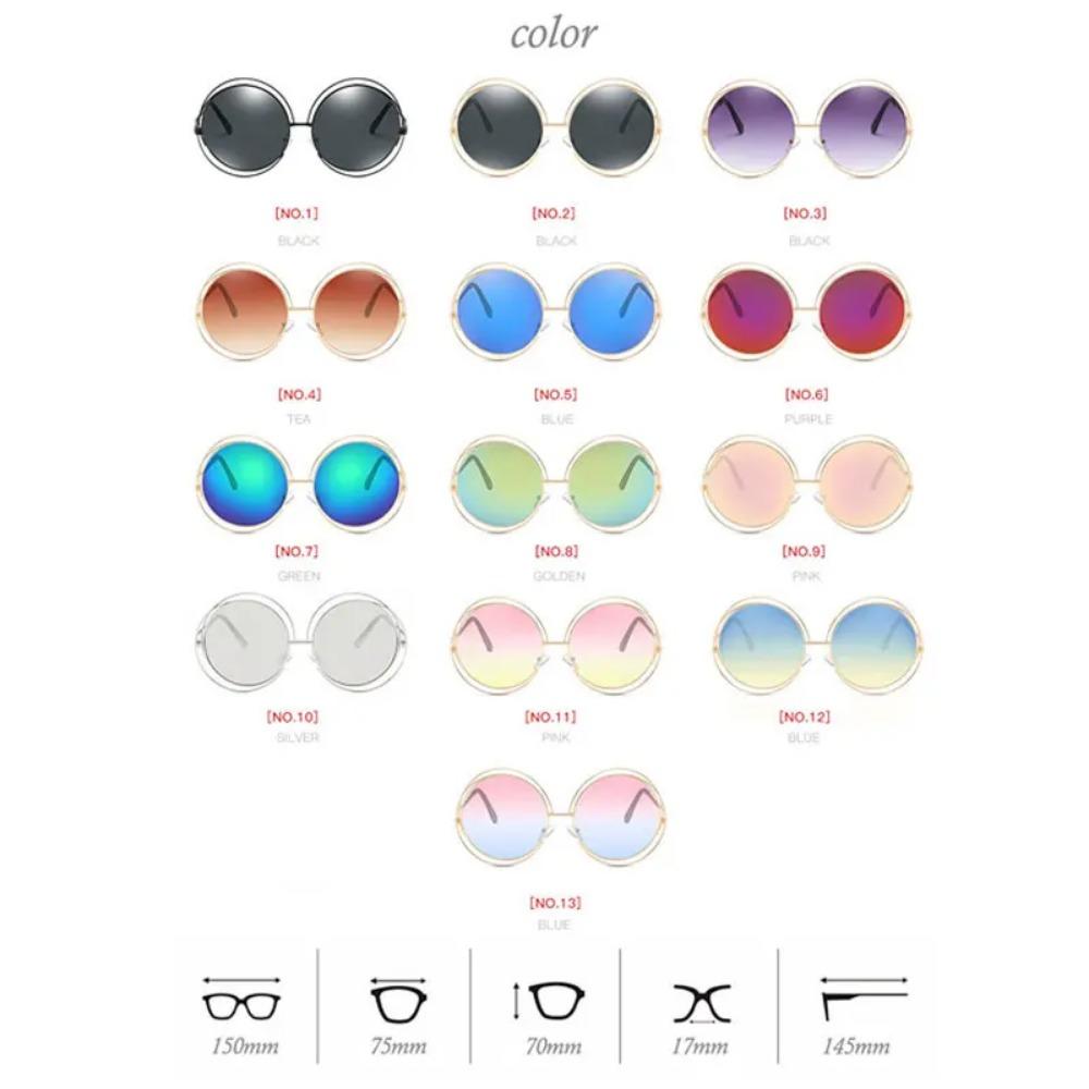 Роскошные круглые солнцезащитные очки, женские брендовые дизайнерские винтажные солнцезащитные очки в стиле ретро, ​​женские солнцезащитные очки для женщин, солнцезащитные очки, зеркало
