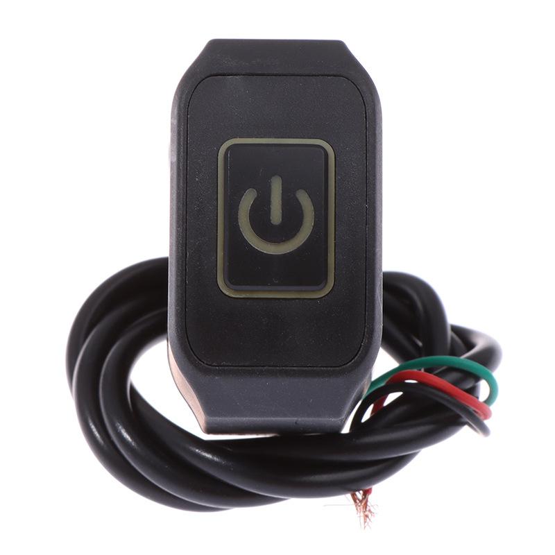 Motorcycle Modified Switch Headlight Horn Control ON OFF Buttton Handlebar Mount Waterproof Control Button with LED Light