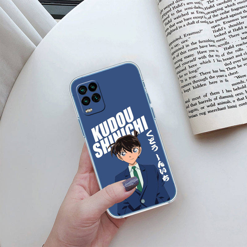 JO17 Чехол для телефона Detective Conan для Motorola E22S E7 G6 G7 G8 G9 Plus Power Play G10 G20 G04 E30 E40 E22 E20 E13 G22 G23 G Stylus Play