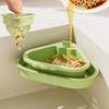 Cartoon Kitchen Drainage Basket Portable Vegetable Washer Creative Drainer