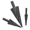 3Pcs/set 4-32MM High Speed Steel Cobalt Stepped Bit Set High Speed Steel Spiral Metal Bit HMM