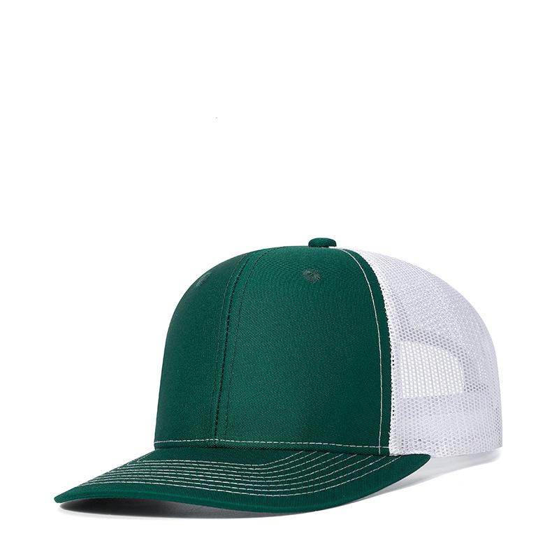 Custom Logo Animal Hunting Leather Patch Mesh Snapback Richardson 112 Trucker Hats Caps Duck Camo Trucker Hats