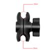 6cm Ram Support Compatible 1 Inch 25mm Ball Mount Double Socket Short Arm Frame Ball Holder Motorcycle Moto Hinged Ram Mount