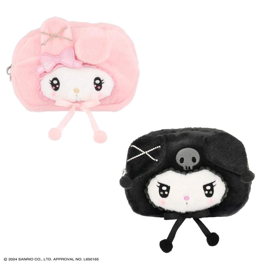 Shobido Twin Idol Series Die-Cut Pouch Kuromi Sanrio SA46509