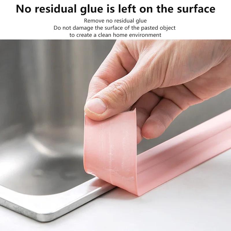 Tape Wall Panels Bathroom Waterproof Wall Stickers Sticker Home Edge Foam Improvement for 1pc Slip-resistant Kitchen Sink
