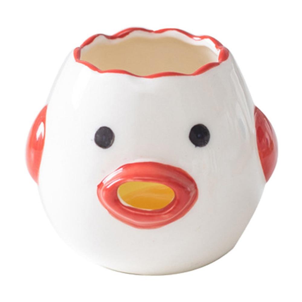 Мультяшный Держатель для яиц для выпечки Сепаратор яиц Милый цыпленок Сепаратор желтка и белка Сепаратор яичного белка