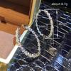 Модные Личностные Уникальные Ретро Серьги, Атмосферные Серьги-Кольца в Форме Капли Воды, Роскошные Женские Серьги