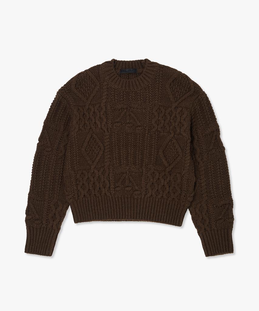 PLAC WOMEN Cherry Cable Knit_2 Colors