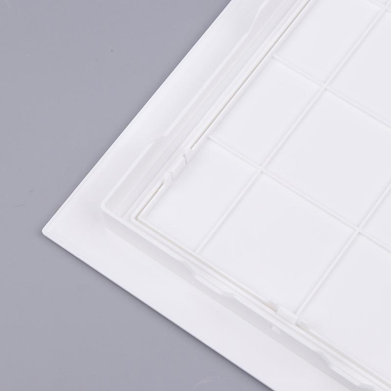 1Pc Access Panel Inspection Hole Pvc Access Doors Wall Ceiling White Hatch Cover Universal Plastic Push-Type Inspection Port