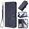 Leather Flip Case For Samsung Galaxy A17 A16 A15 A14 A13 A12 A07 A06 A05 A05S A04 A04S A04E A03 Core 4G 5G Business Cover Card Wallet Phone Solid