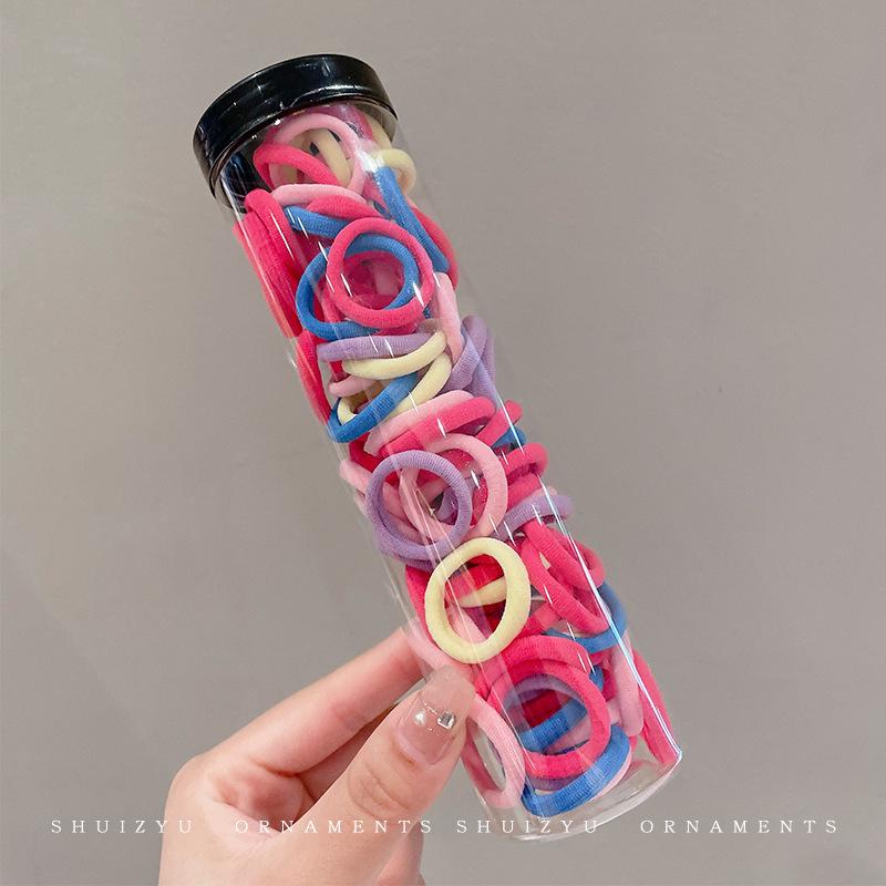 Высокоэластичная резинка для волос «конский хвост» для девочек – прочный, нежный и милый головной убор для детей.