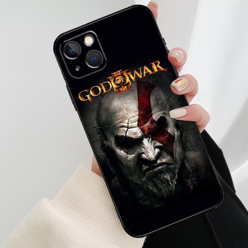 Чехол для телефона God of War Для iPhone 17 Pro Max 14 13 12 11 15 16 Pro Max mini 16 15 Plus 16e 17 Air Cover