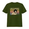 Vintage Retro Funny I Am Pleasant Slogan Meme Print Casual T Shirt Vintage Washed Stretched Versatile Top For Everyday Wear