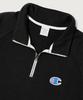 Champion Логотип Heritage Свободный крой Молния до середины Черный