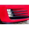 For Golf 7 MK7 VII GTI GTD Front Bumper Canard Flare Mods Fin Splitter Wind Knife 2012-2017 Clubsport Custom Body Kit Black New