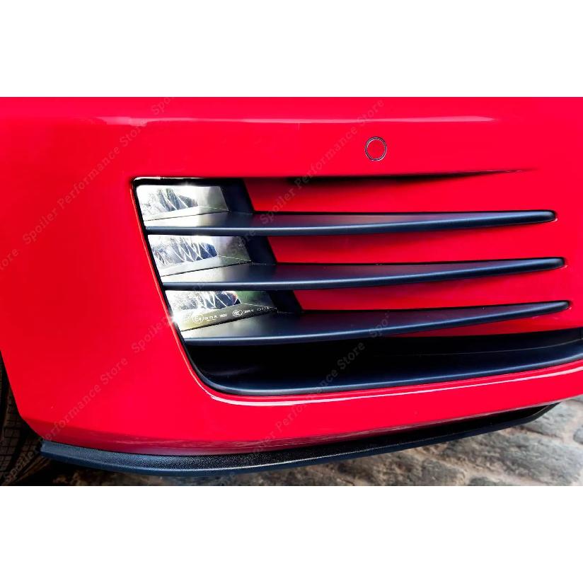 For Golf 7 MK7 VII GTI GTD Front Bumper Canard Flare Mods Fin Splitter Wind Knife 2012-2017 Clubsport Custom Body Kit Black New