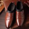 Туфли мужские весна осень оксфорды с острым носком на шнуровке итальянская одежда элегантная и классическая обувь для общения для мужчин официальная 39