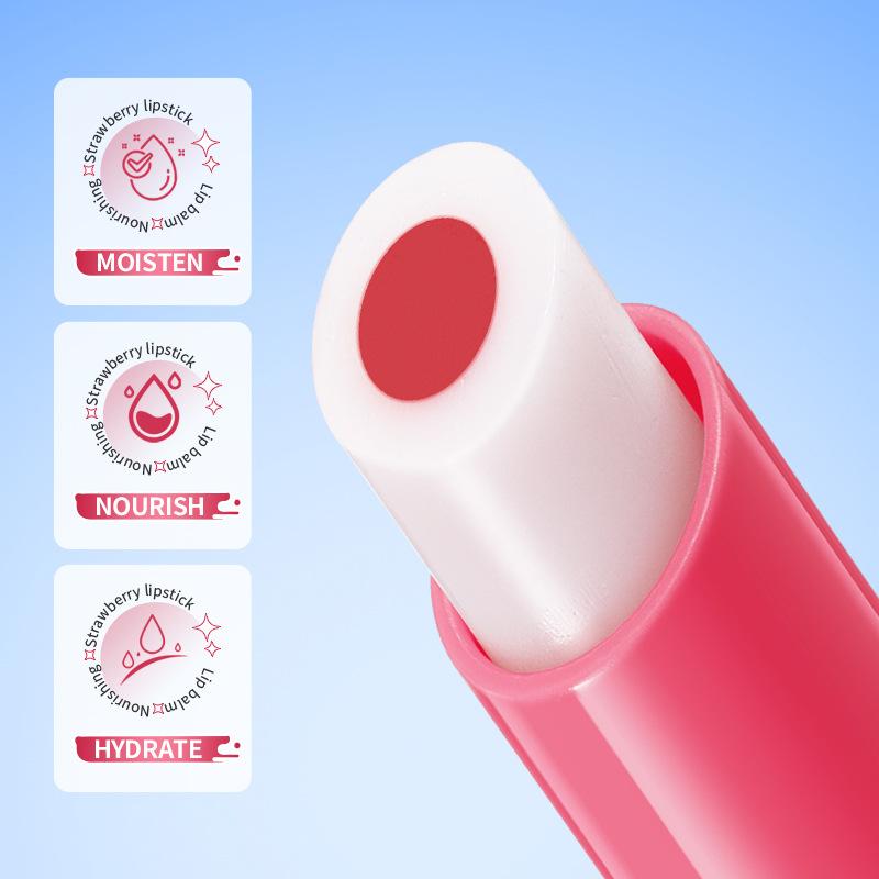 Бальзам для губ Fruit Sandwich Temperature SADOER Hydrating Moisturizing Temperature Увлажняющий бальзам для губ
