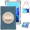 Чехол-подставка с вращением на 360° для Samsung Galaxy Tab A7 10.4 2022 2020 SM-T509 T500 T505 T507 Гибридная обложка с ручкой, ремнем для плеча