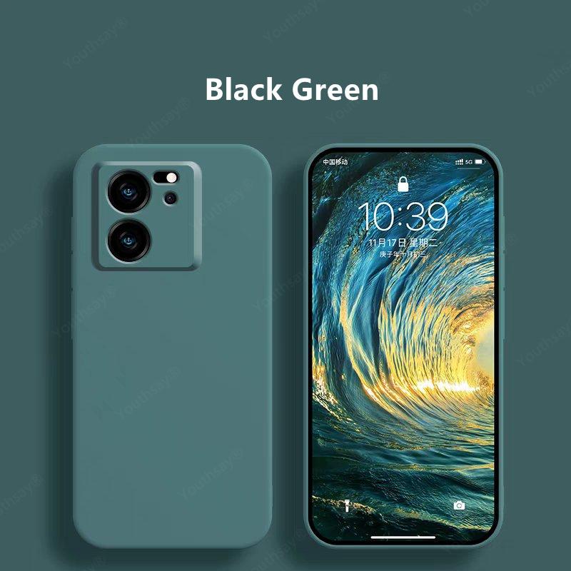 Роскошный чехол для Xiaomi 13T, чехол для Xiaomi 13T Pro, чехол из жидкого силикона, мягкий бампер для телефона TPU для Xiaomi 13T Pro
