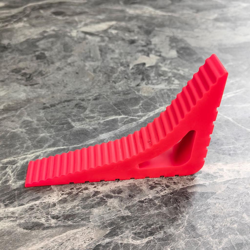 Safety Triangle Door Stopper – Heavy‑Duty Non‑Slip Rubber Wedge with Protective Edge for Home & Office Doors