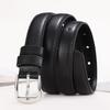 Casual Versatile Simple Belt Pin Buckle Metal Fashion Denim Ladies Belt Decorative Dress Jeans Belt