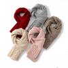 Women's 100% Pure Cashmere Scarf - Warm, Versatile Knit for Autumn/Winter Fashion