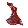 Acoustic Guitar Scratch Plate Decorative Self Adhesive PVC Folk Guitar Pickguard for 40in 41in 42in
