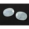 18X25MM Natural Rainbow Moonstone Oval Both Side Checker Gemstone 2Pcs Lot RML-1008