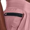Under Armour Твердые шорты для фитнеса с широкой талией женские шорты Essence-Pink 1377555-697