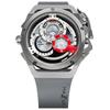 Mazzucato Часы мужские Rim Sport Reversible Chronograph с двумя циферблатами и автоматическим механизмом 09-GYWH