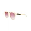 Alexander Mcqueen Square Frame Acetate Sunglasses White White Pink