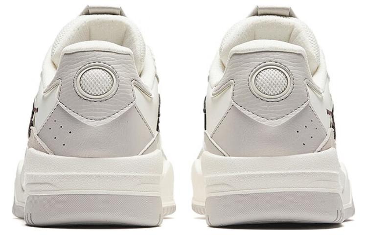 Women's Sneakers Anta Wave Shoe Slip Resistant Low top Skateboard Shoes Women's White Gray