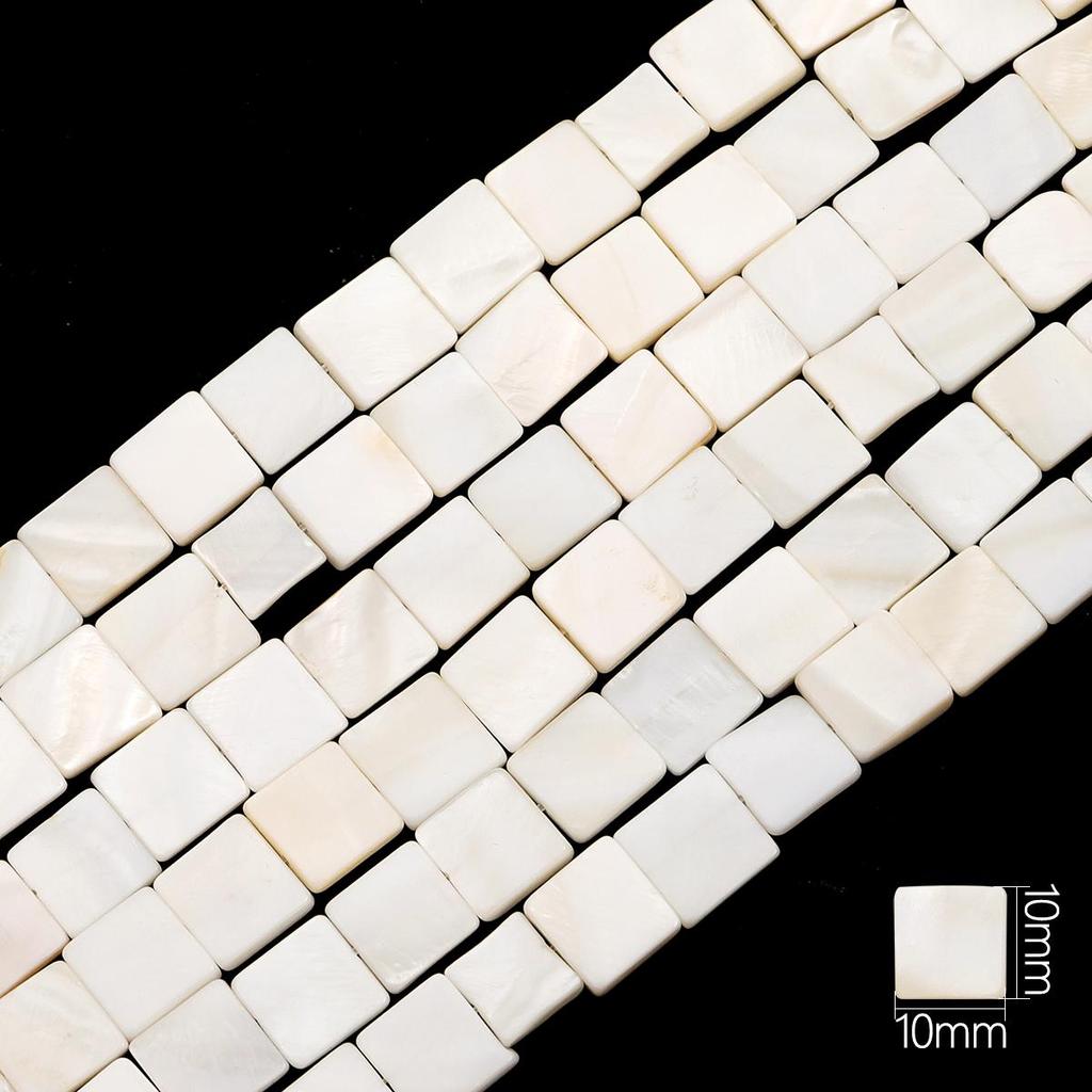 22-115 шт. Натуральные пресноводные ракушки Геометрические бусины для DIY ожерелья, браслета, серег, изготовления ювелирных изделий