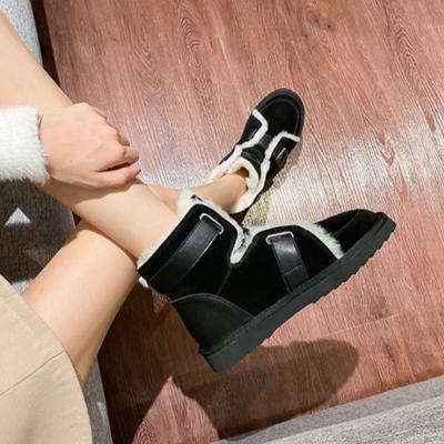 Женские зимние ботинки байкерские черные ботинки женские ботильоны ботильоны новые рок рабочие готические меховые противоскользящие косплей на слип демисезон Y2k