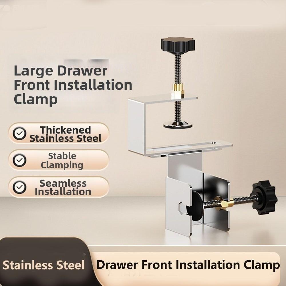 Stainless Steel Positioning Hole Opening Tool  Cabinet Door Installation