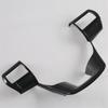 A87Q-For Toyota Fortuner Hilux 2024 ABS Carbon Fiber Car Steering Wheel Cover Trim Frame Decoration Interior Accessories
