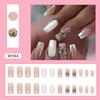 French Fake Nials Long Square Nail Tips Fashion False Nails  DIY