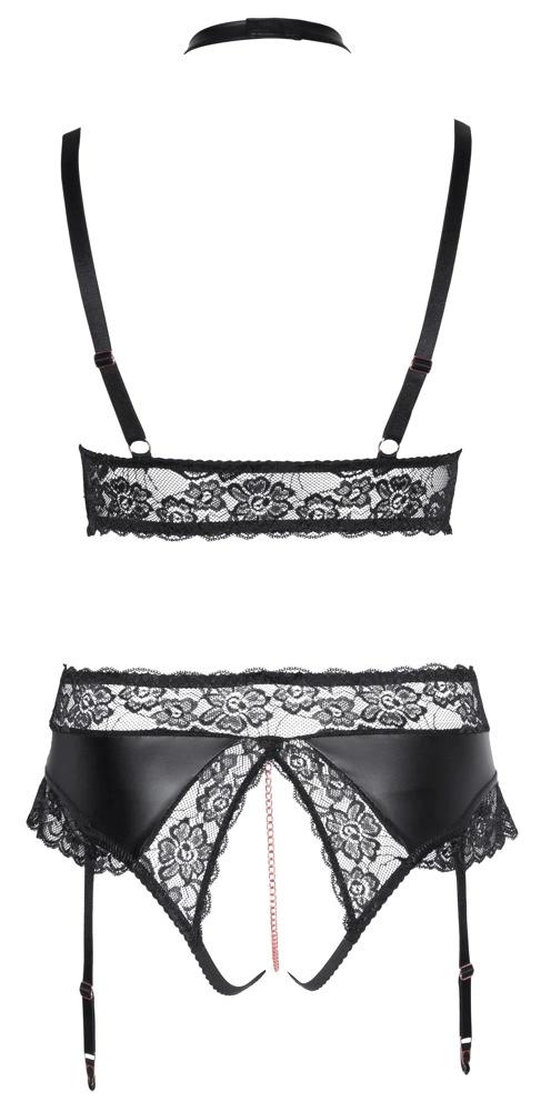 Cottelli CURVES - Sexy Lace Set with Chains 4XL