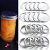 10/20PCS Sealing Tinplate Wide Mouth Bottles Lid Storage Bands Mason Jar Lid Canning Lids Jar Caps
