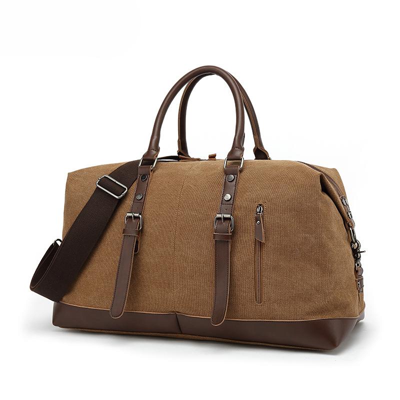 Travel Bag PU Duffel Bag Male Travel Storage Yoga Fitness Bag Travel Moving Canvas