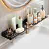 Кухонный органайзер, металлическая полка для раковины, полая конструкция, нержавеющая, устойчивая к коррозии, полка для ванной комнаты, тарелка