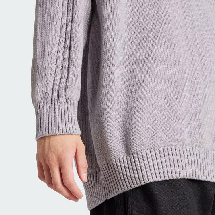 adidas Оригинальная Премиальная Трикотажная Толстовка Мужская Толстовка Алюминиевый-Серый IT7443