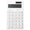 MUJI Calculator Regular Calculator White 12 Digits 37355538 (KK-1154MS)
