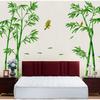 3D Bamboo Panda Wall Stickers: Self-Adhesive Decoration for Living Room or Bedroom