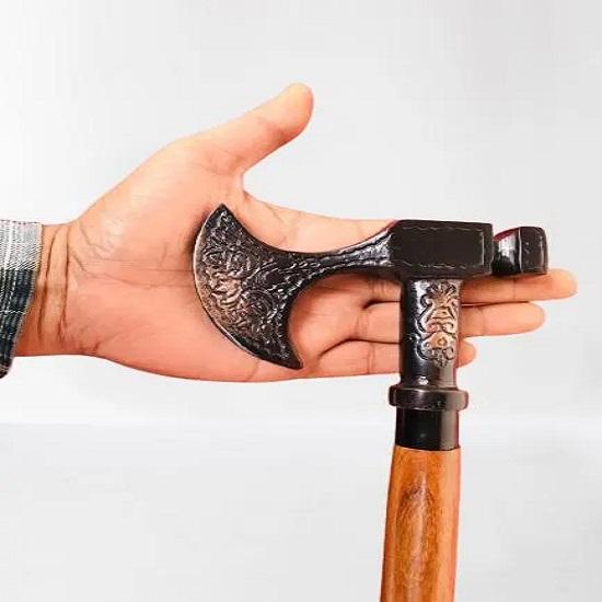 Royal Khulhadi Walking Stick  Authentic Handcrafted Cane for Classic Charm