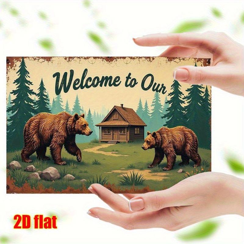 Ретро металлические картины, мебель, украшение гостиной 20x30см